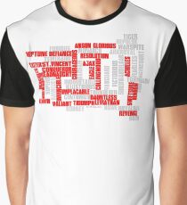Class 50 Name Typographic Art Graphic T-Shirt