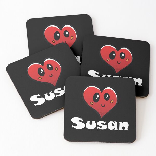 Item preview, Susan Cute Heart Name  designed and sold by ProjectX23.