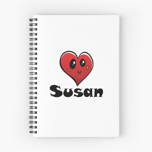 Item preview, Susan Cute Heart Name  designed and sold by ProjectX23.