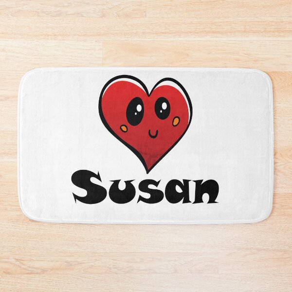 Item preview, Susan Cute Heart Name  designed and sold by ProjectX23.