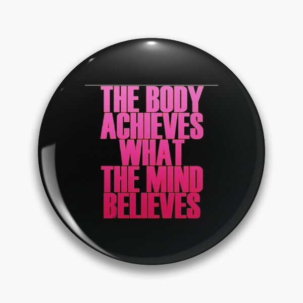 Item preview, Tony Robbins Motivation - The Body Achieves What The Mind Believes designed and sold by pinkycherry.