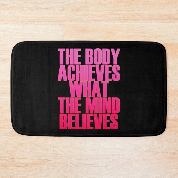 Item preview, Tony Robbins Motivation - The Body Achieves What The Mind Believes designed and sold by pinkycherry.