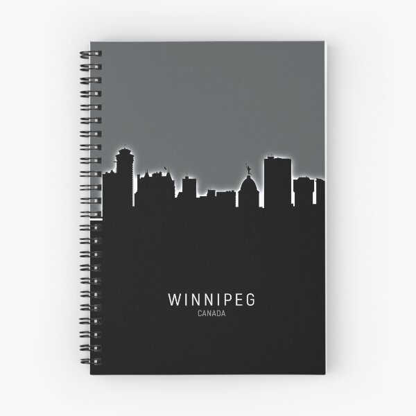 Artikelvorschau, Skyline von Winnipeg, Kanada entworfen und verkauft von ArtPrints.