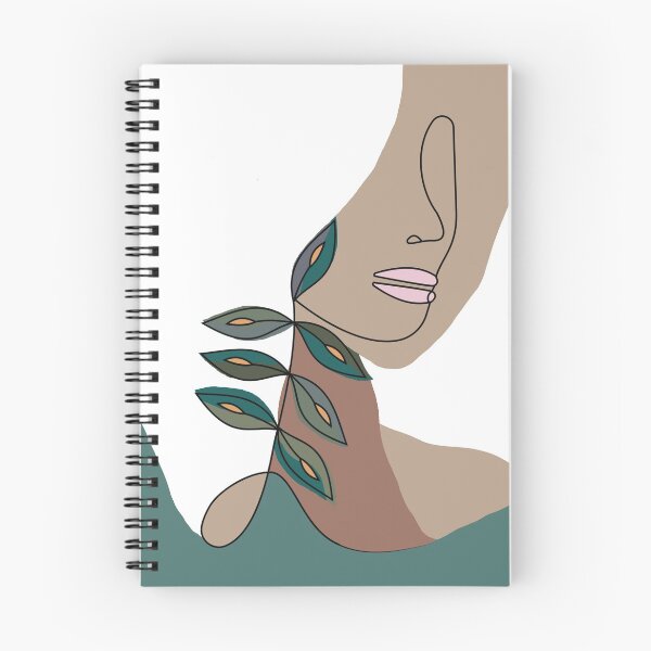 Item preview, Natural Beauty One Line Art designed and sold by GemsLineArt.