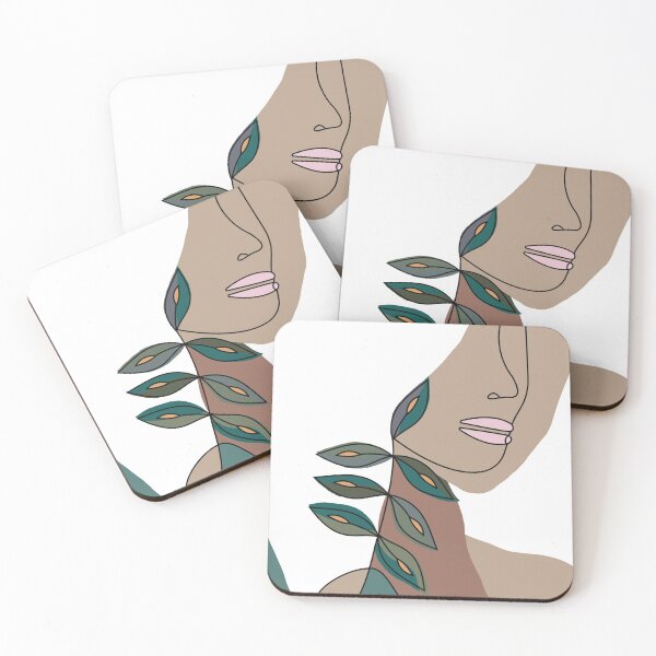 Item preview, Natural Beauty One Line Art designed and sold by GemsLineArt.