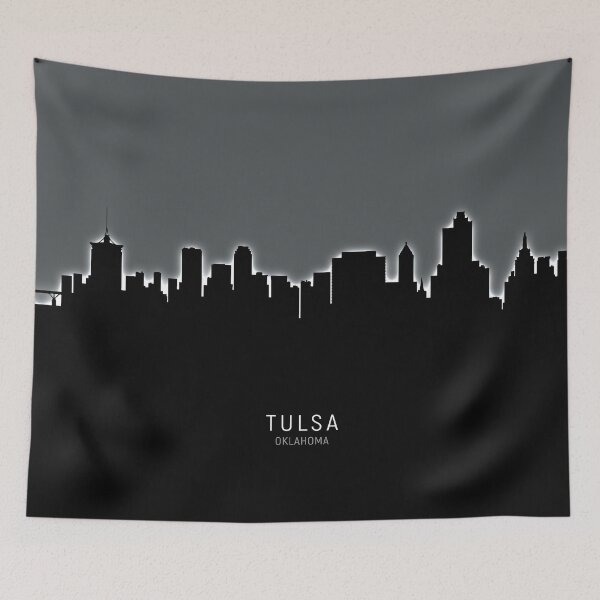Item preview, Tulsa Oklahoma Skyline designed and sold by ArtPrints.