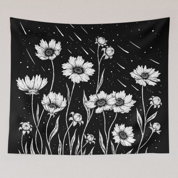 Item preview, Midnight Golden Waves designed and sold by episodicDrawing.