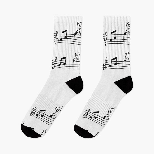 Item preview, Purfect Cat Dog Music Concert Meow Woof Musical Notation designed and sold by Attapet.