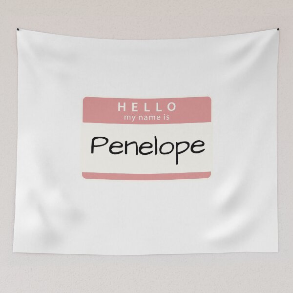 Item preview, Hello my name is Penelope designed and sold by melbournegirl.