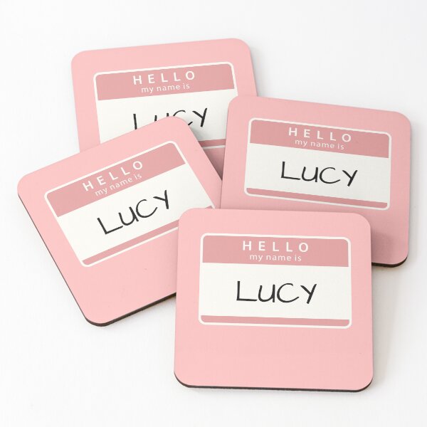 Item preview, Hello my name is Lucy designed and sold by melbournegirl.