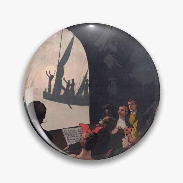 Item preview, Ombres Parisiennes vintage travel poster designed and sold by stickart-marek.
