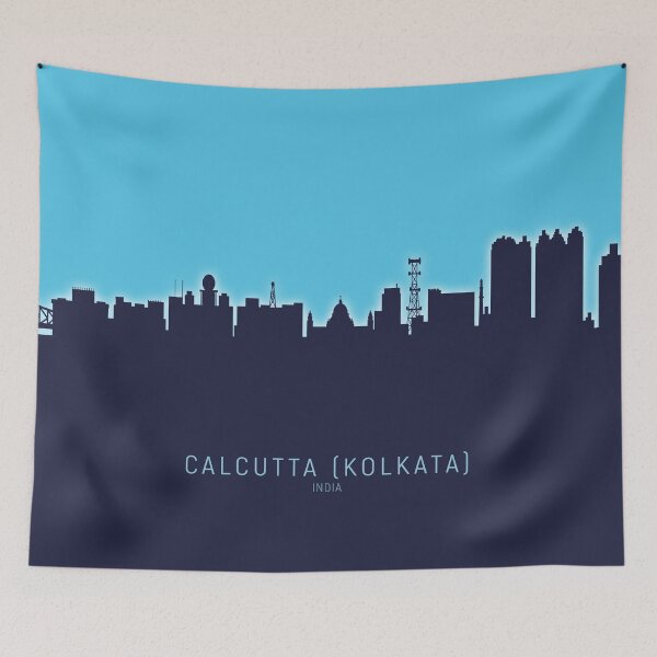 Item preview, Kolkata (Calcutta) India Skyline designed and sold by ArtPrints.