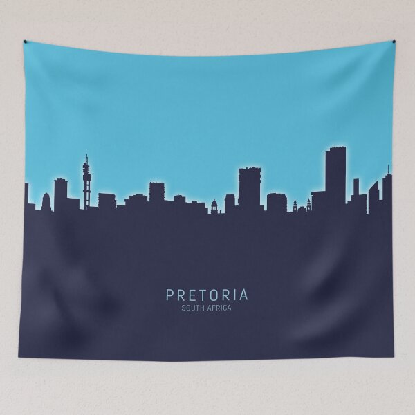 Item preview, Pretoria South Africa Skyline designed and sold by ArtPrints.