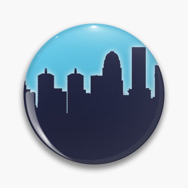 Item preview, Louisville Kentucky City Skyline designed and sold by ArtPrints.