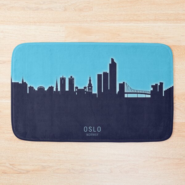 Item preview, Oslo Norway Skyline designed and sold by ArtPrints.