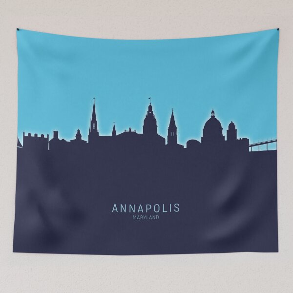 Item preview, Annapolis Maryland Skyline designed and sold by ArtPrints.