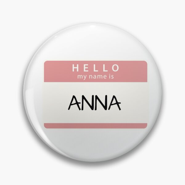 Item preview, Hello my name is Anna designed and sold by melbournegirl.