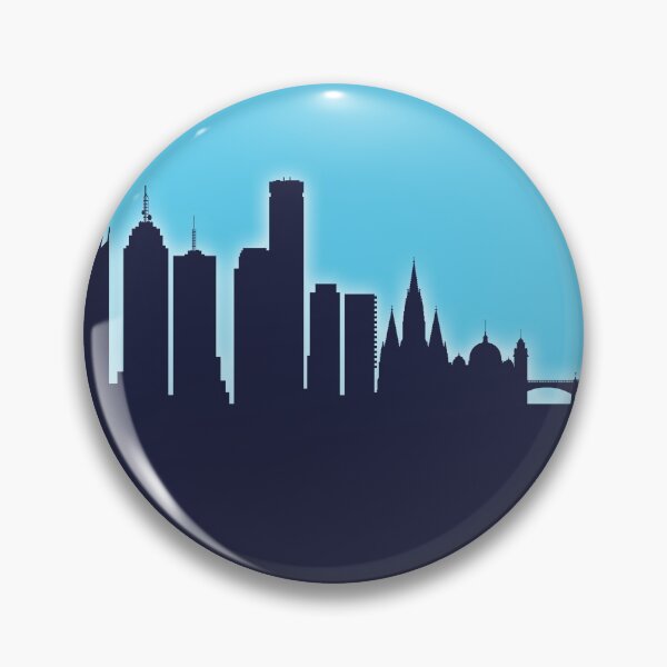 Item preview, Melbourne Australia Skyline designed and sold by ArtPrints.