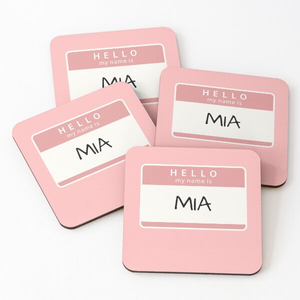Item preview, Hello my name is Mia designed and sold by melbournegirl.