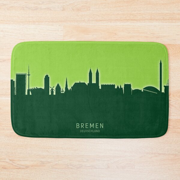 Item preview, Bremen Germany Skyline designed and sold by ArtPrints.