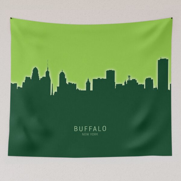 Item preview, Buffalo New York Skyline designed and sold by ArtPrints.