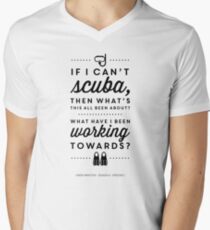 The Office - Creed Bratton If I Can't Scuba Men's V-Neck T-Shirt