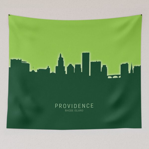 Item preview, Providence Rhode Island Skyline designed and sold by ArtPrints.