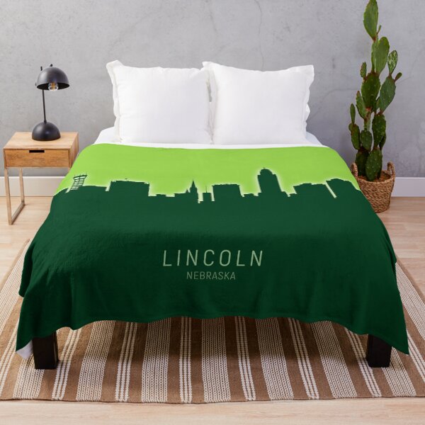 Item preview, Lincoln Nebraska Skyline designed and sold by ArtPrints.