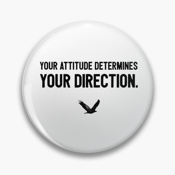 Item preview, Tony Robbins Motivation - Your Attitude Determines Your Direction. designed and sold by pinkycherry.