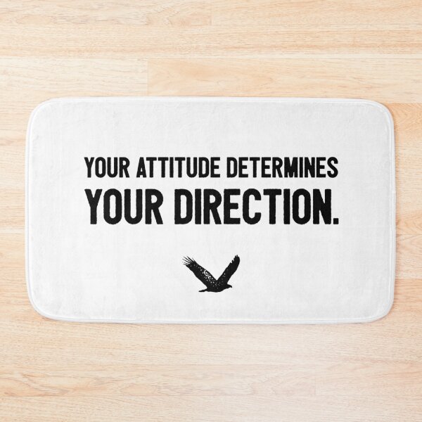 Item preview, Tony Robbins Motivation - Your Attitude Determines Your Direction. designed and sold by pinkycherry.