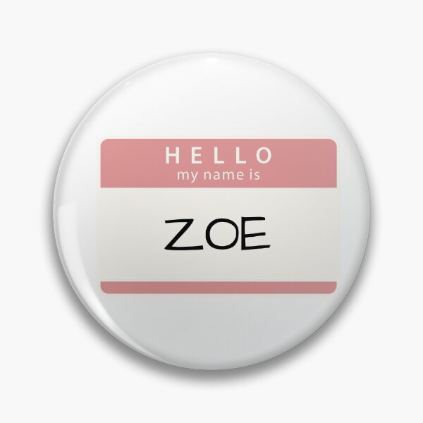 Item preview, Hello my name is Zoe designed and sold by melbournegirl.