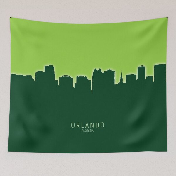 Item preview, Orlando Florida Skyline designed and sold by ArtPrints.