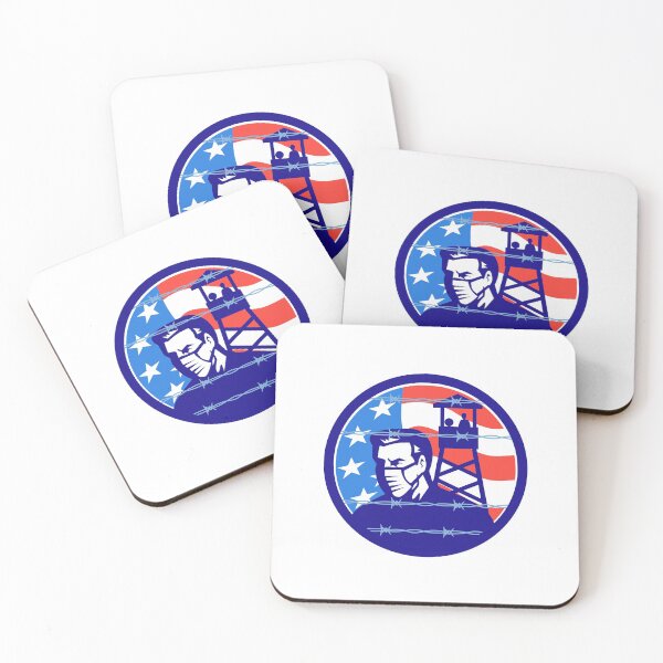 Item preview, America in Lockdown Isolation Icon designed and sold by patrimonio.