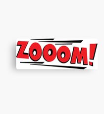 COMIC BOOK: ZOOM Canvas Print