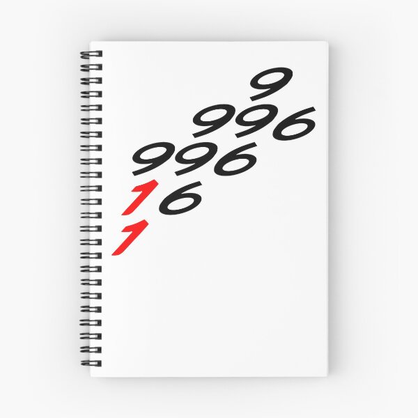 Artikelvorschau, Grafik 911 996 996 - Schwarz entworfen und verkauft von Sylvain VIAU.