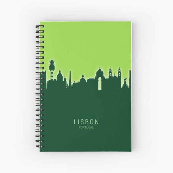 Aperçu de l'œuvre Lisbon Portugal Skyline créée et vendue par ArtPrints.