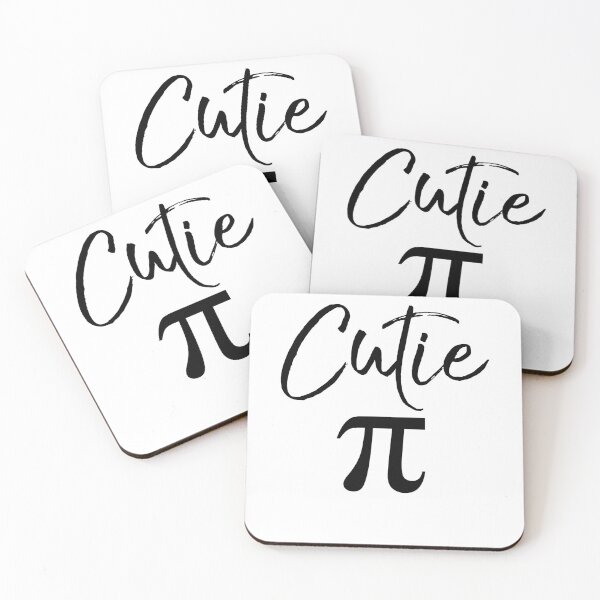 Item preview, Cutie Pi Funny Math Pun Math Joke designed and sold by TNDesignStudio.
