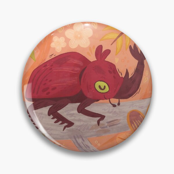 Item preview, Japanese Rhino Beetle designed and sold by Claire Stamper.