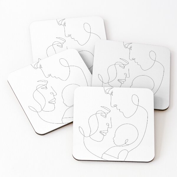 Item preview, Family one line  designed and sold by GemsLineArt.