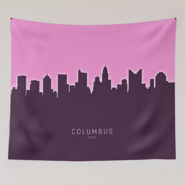 Artikelvorschau, Columbus Ohio Skyline entworfen und verkauft von ArtPrints.