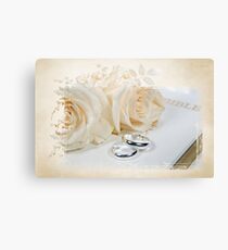 Wedding Day Canvas Print
