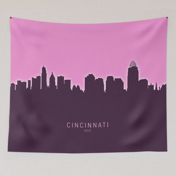 Item preview, Cincinnati Ohio Skyline designed and sold by ArtPrints.