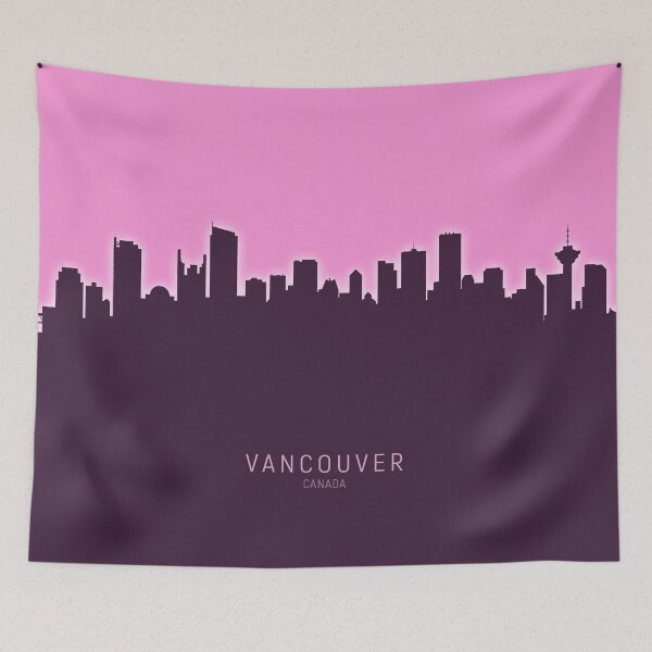 Artikelvorschau, Vancouver Canada Skyline entworfen und verkauft von ArtPrints.