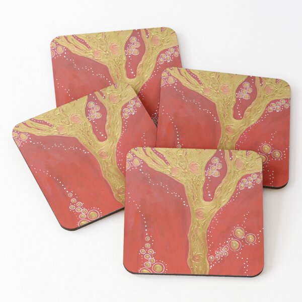 Item preview, Air bubbles -an abstract in red designed and sold by Tracy  Moore.