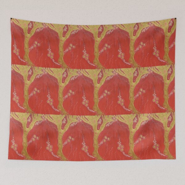 Item preview, Air bubbles -an abstract in red designed and sold by Tracy  Moore.