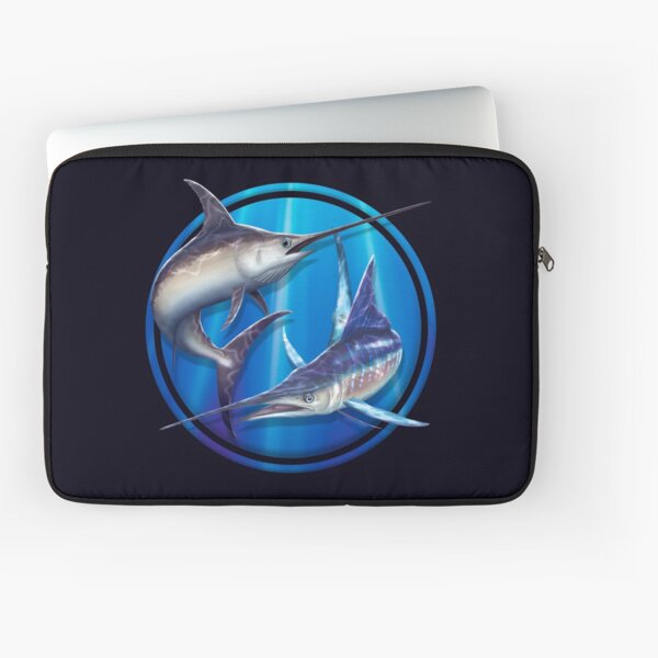 Broadbill Swordfish & Striped Marlin Laptop Sleeve