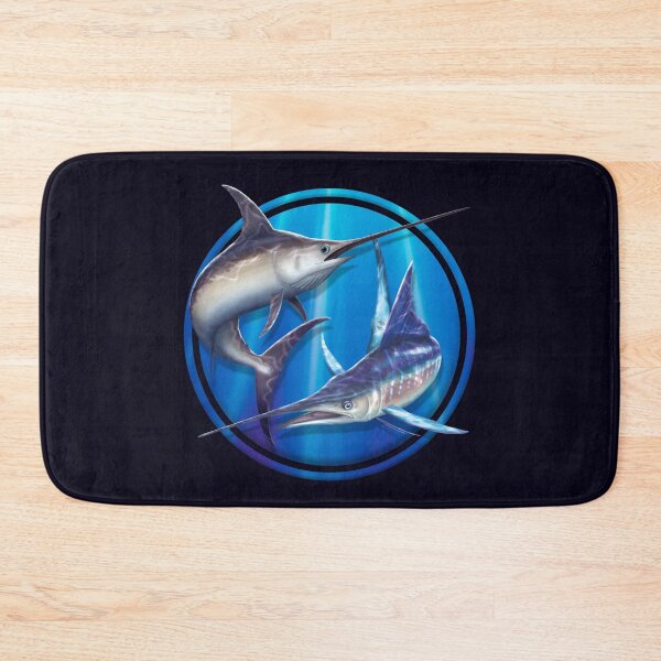 Item preview, Broadbill Swordfish & Striped Marlin designed and sold by David Pearce Marine Art.