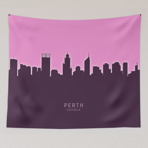 Item preview, Perth Australia Skyline designed and sold by ArtPrints.