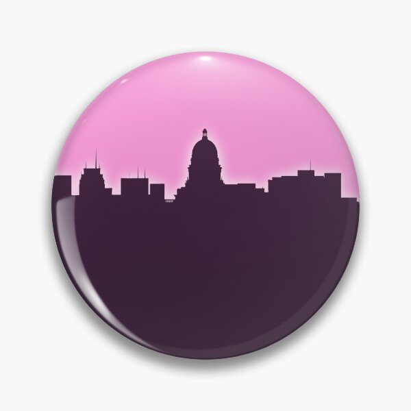 Artikelvorschau, Madison Wisconsin Skyline entworfen und verkauft von ArtPrints.