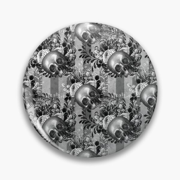 Item preview, Skullflower Pattern designed and sold by digitalvintage.